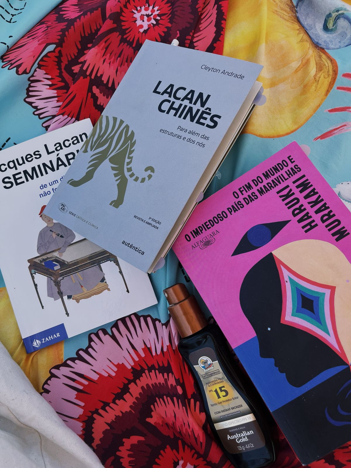Livros de psicanálise e Lacan